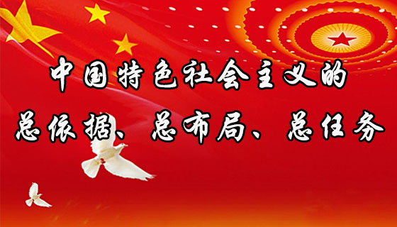 中国特色社会主义的总依据、总布局、总任务
